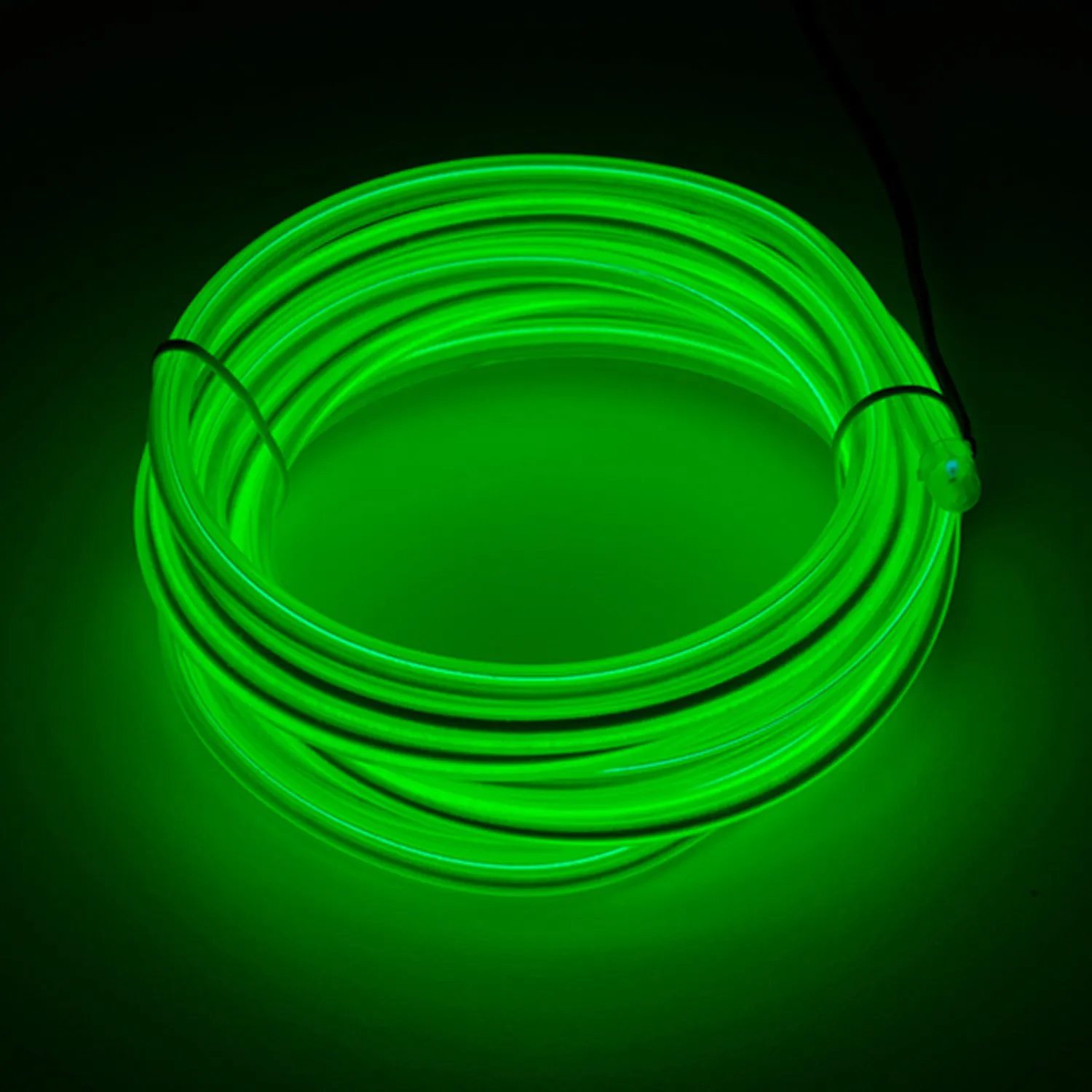 Photo of Bendable EL Wire - Fluorescent Green 3m