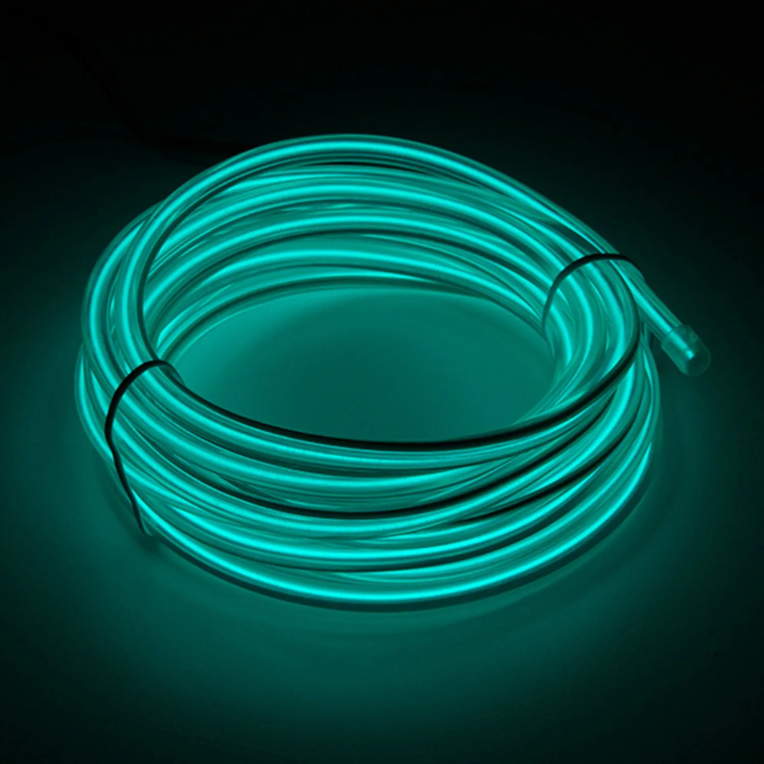 Photo of Bendable EL Wire - Blue-Green 3m