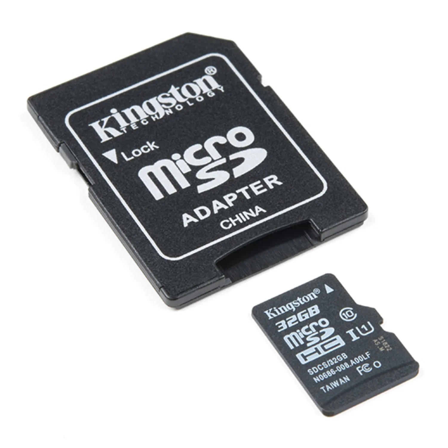 Photo of microSD Card with Adapter - 32GB (Class 10)