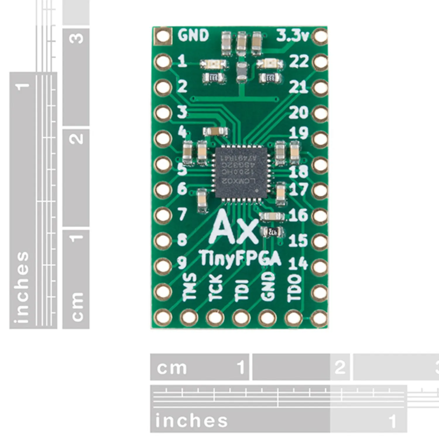 Photo of TinyFPGA AX2 Board