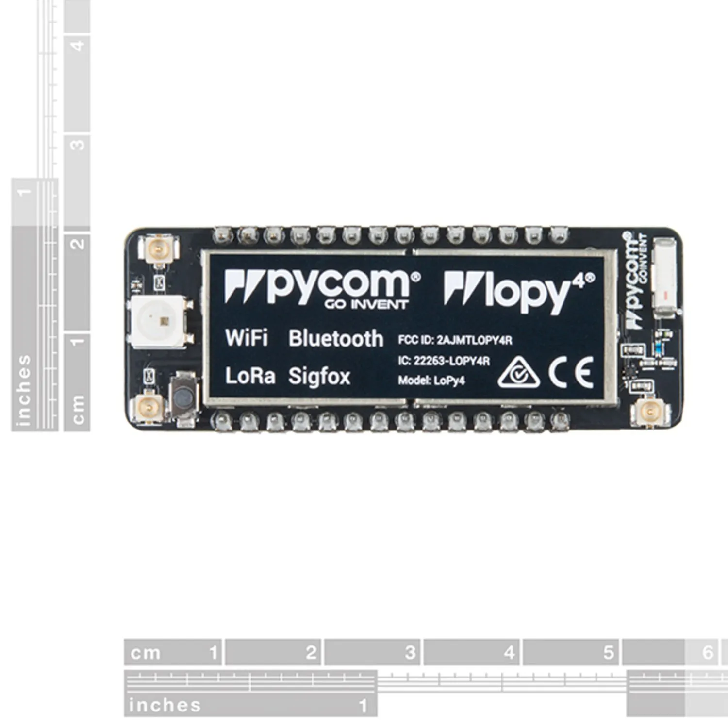 Photo of Pycom LoPy4 Development Board