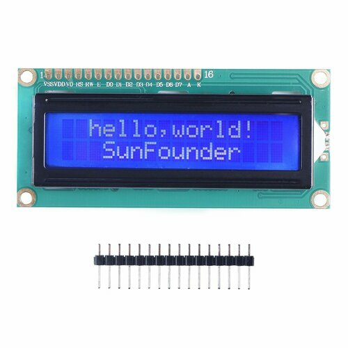 SunFounder LCD1602 Module with 3.3V Backlight