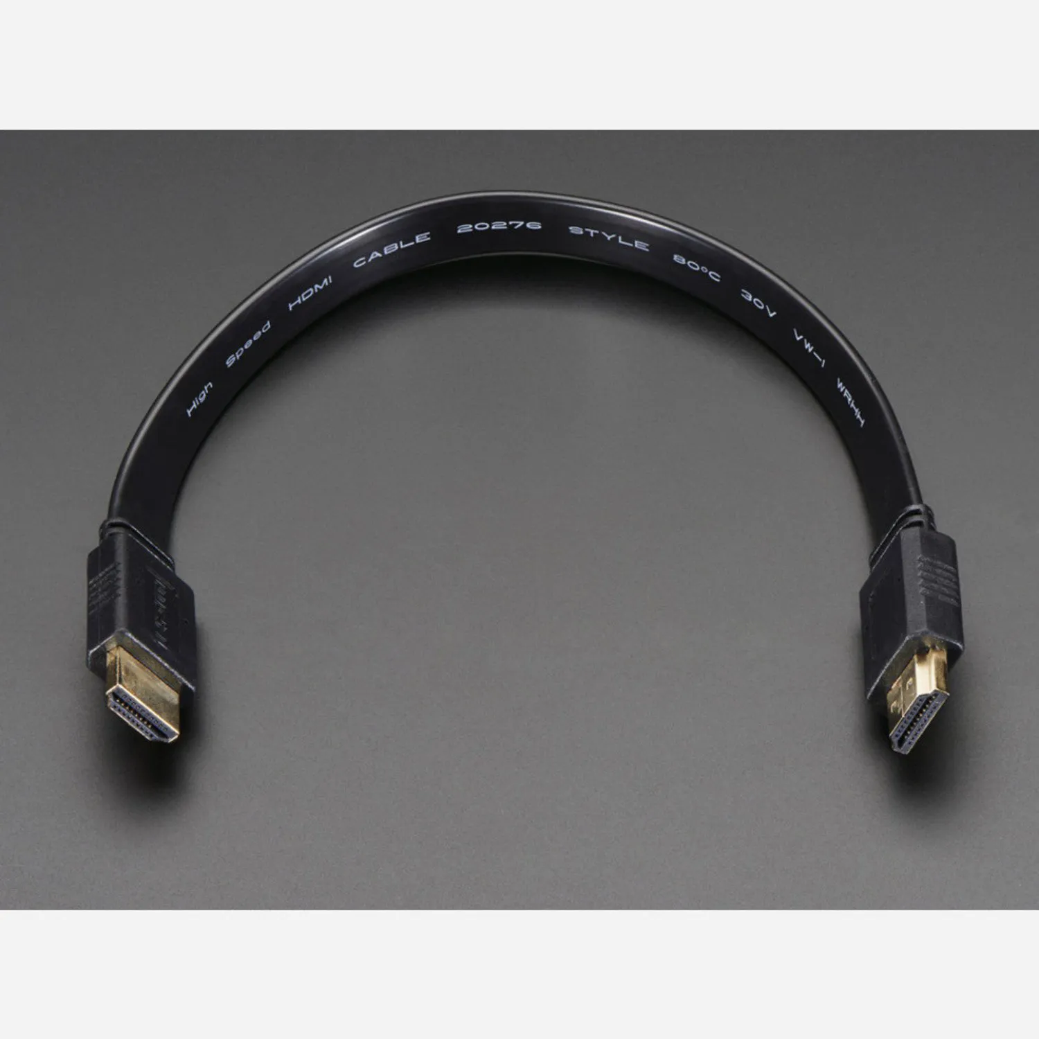 Photo of HDMI Flat Cable - 1 foot / 30cm long