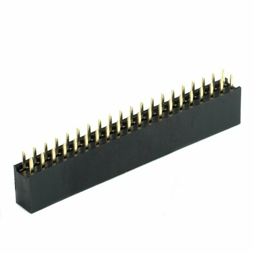 2x20 pin Female GPIO Header for Raspberry Pi 3/2/B+/A+ - 3mm