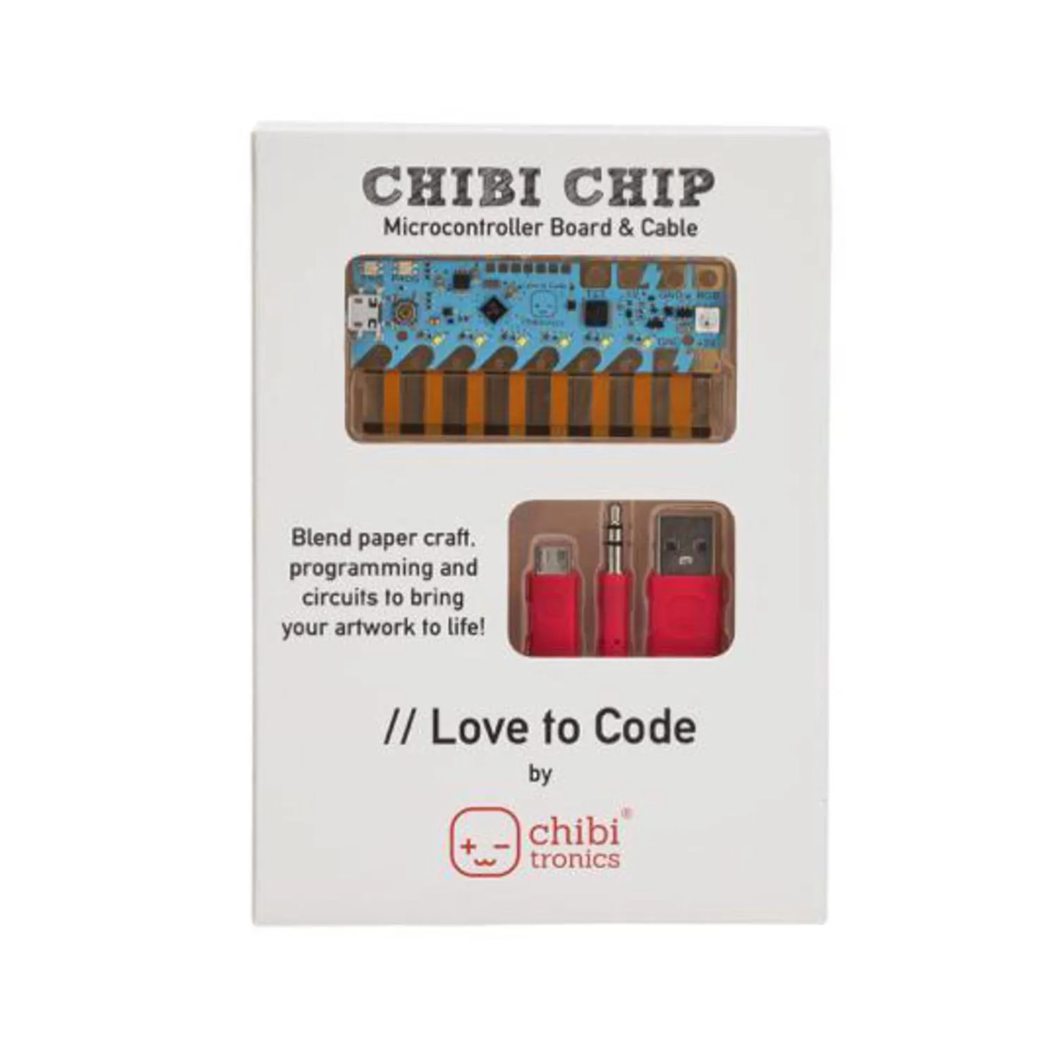 Photo of Chibitronics Love to Code: Chibi Chip  Cable