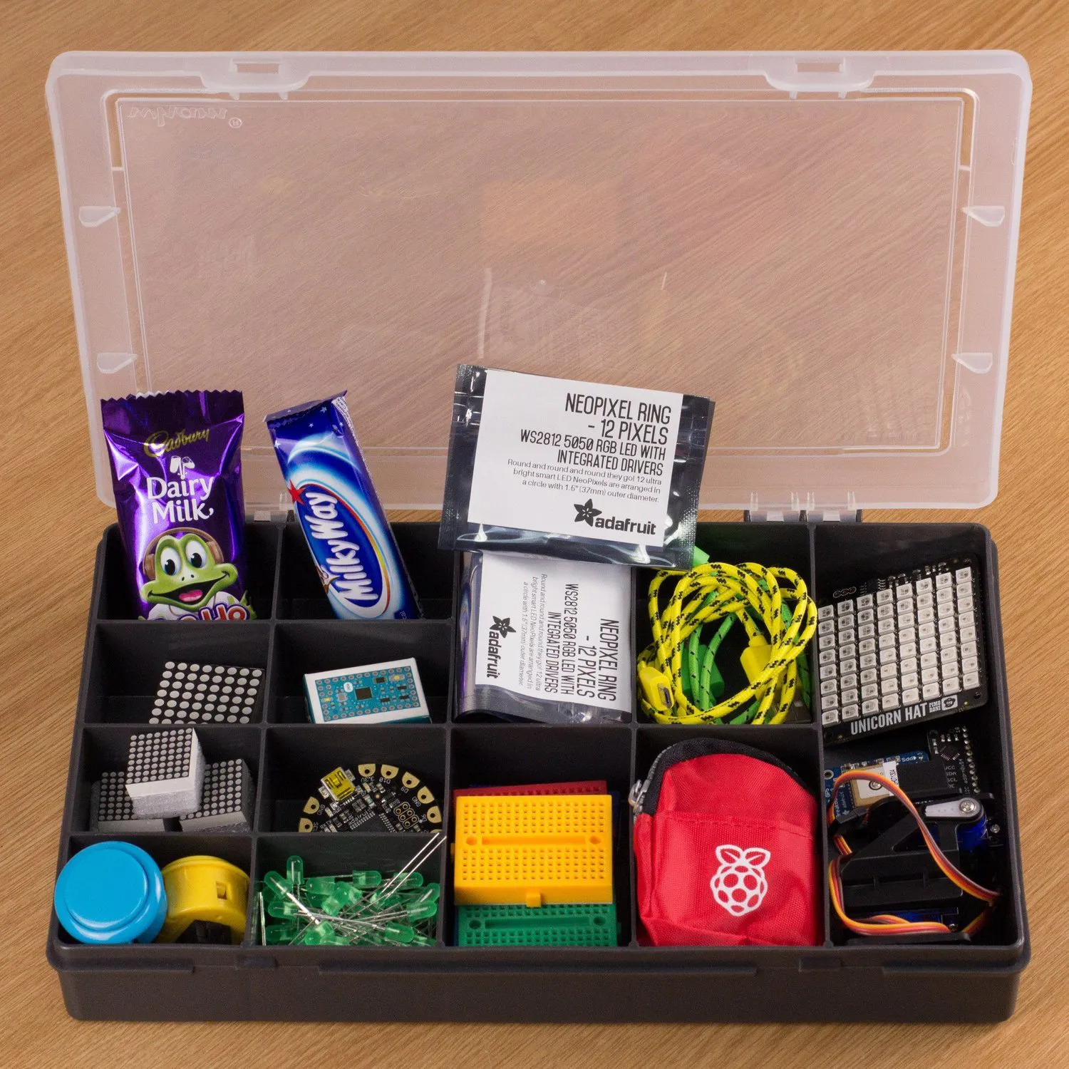 Photo of Component Storage Box - 13 Compartment