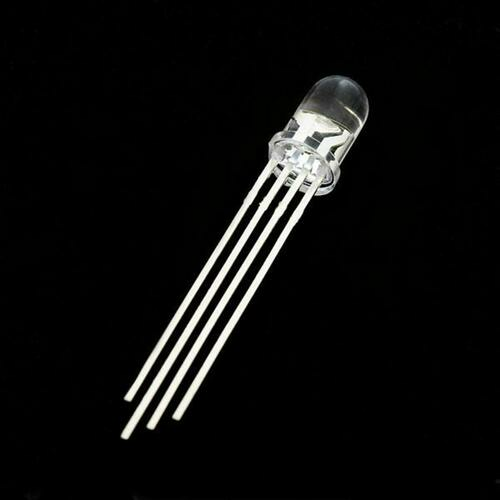 LED - RGB Common Cathode (pack of 5) - Clear