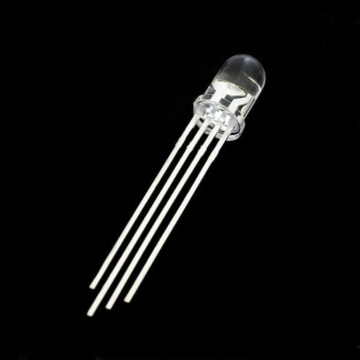 Photo of LED - RGB Common Cathode (pack of 5) - Clear