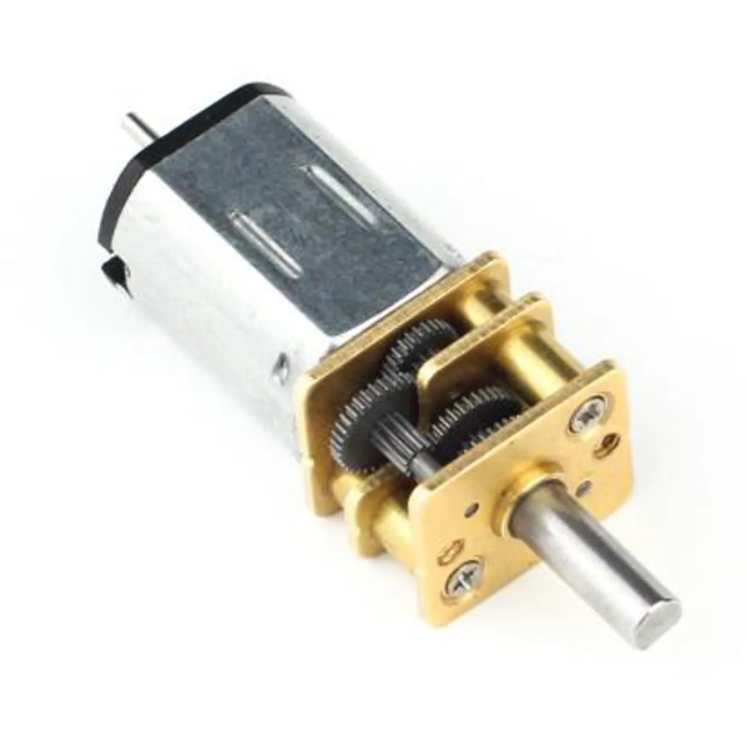 Photo of Micro Metal Gearmotor (Extended back shaft) - 1006:1