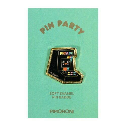 Pimoroni Pin Party Enamel Pin Badge - Picade