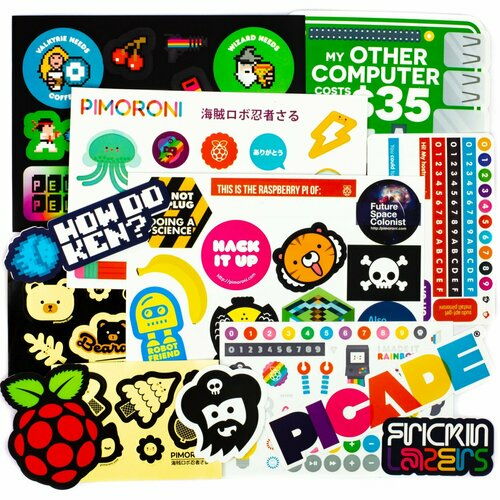 Pimoroni Super Sticker Selection