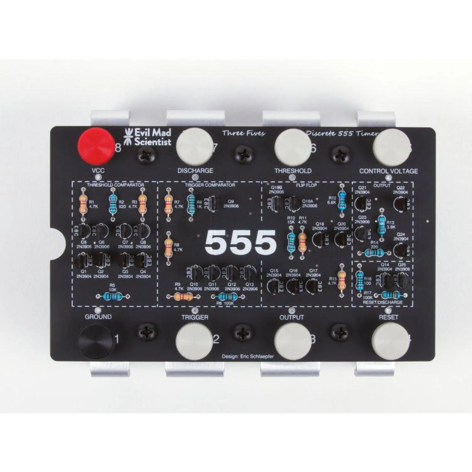 Photo of The Three Fives Kit: A Discrete 555 Timer