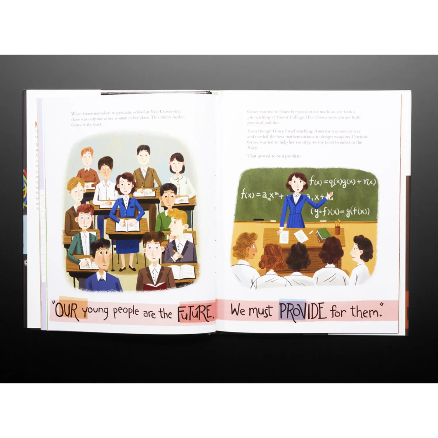 Photo of Grace Hopper: Queen of Computer Code by Laurie Wallmark - Illustrated by Katy Wu