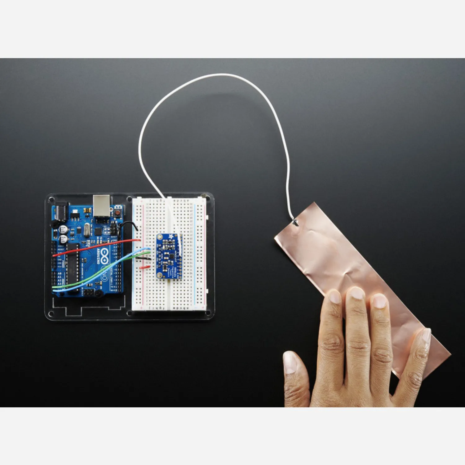 Photo of Adafruit 12-Key Capacitive Touch Sensor Breakout - MPR121