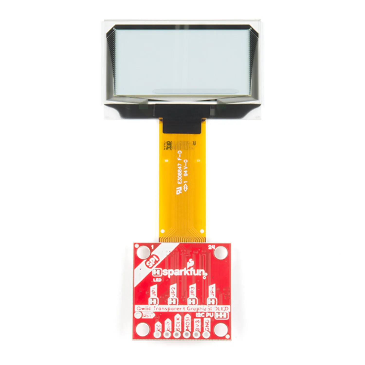 Photo of SparkFun Transparent Graphical OLED Breakout (Qwiic)