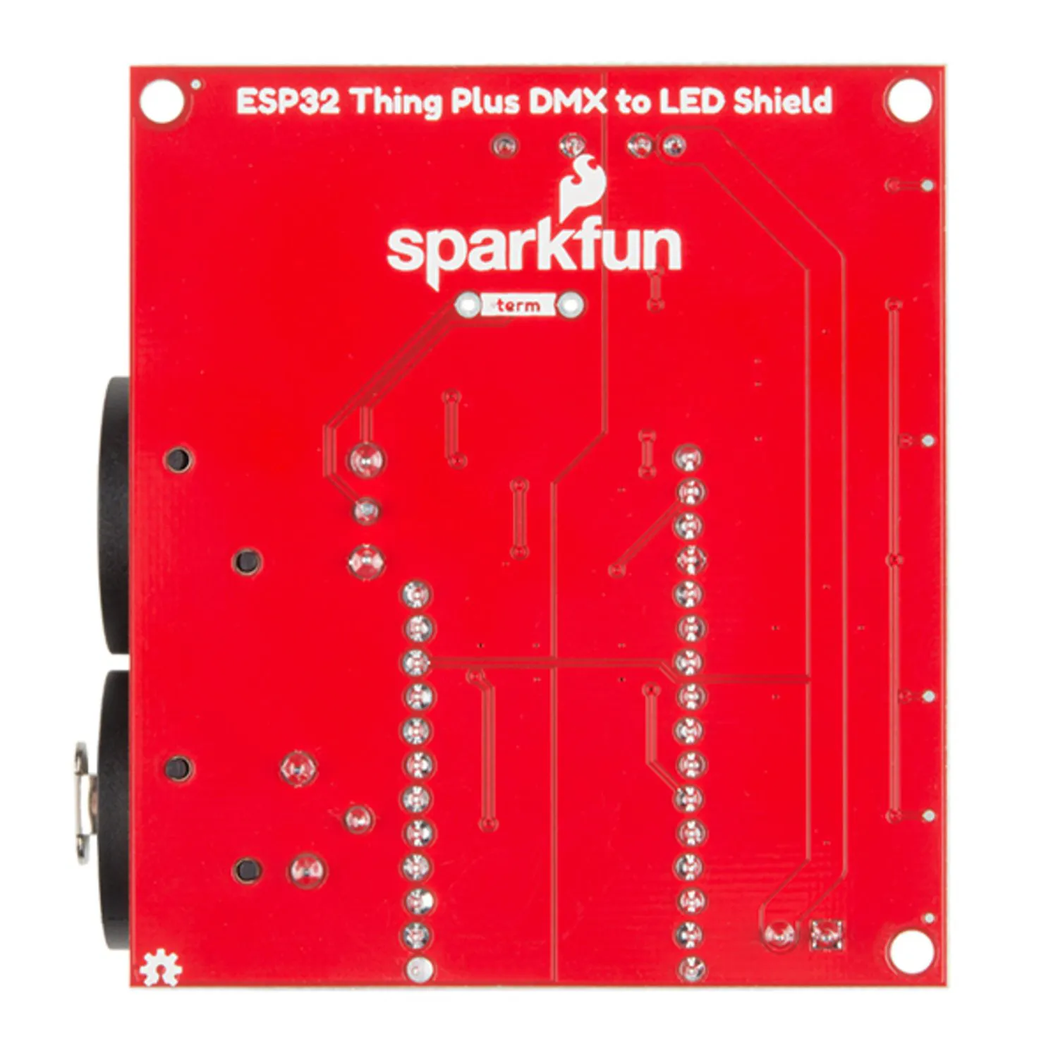 Photo of SparkFun ESP32 Thing Plus DMX to LED Shield