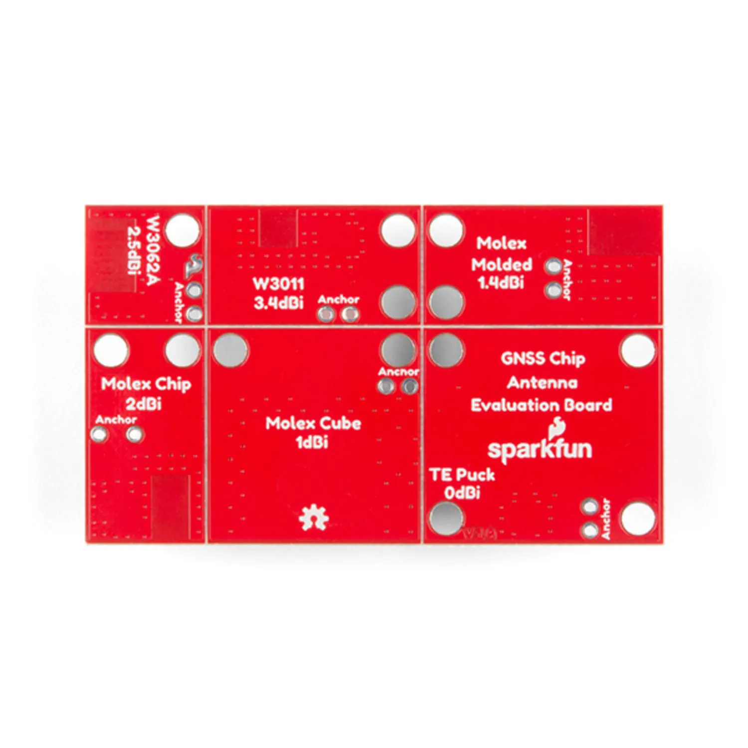 Photo of SparkFun GNSS Chip Antenna Evaluation Board