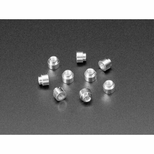 SMT / Solderable Standoff Nuts - M3 x 3mm - 10 pack