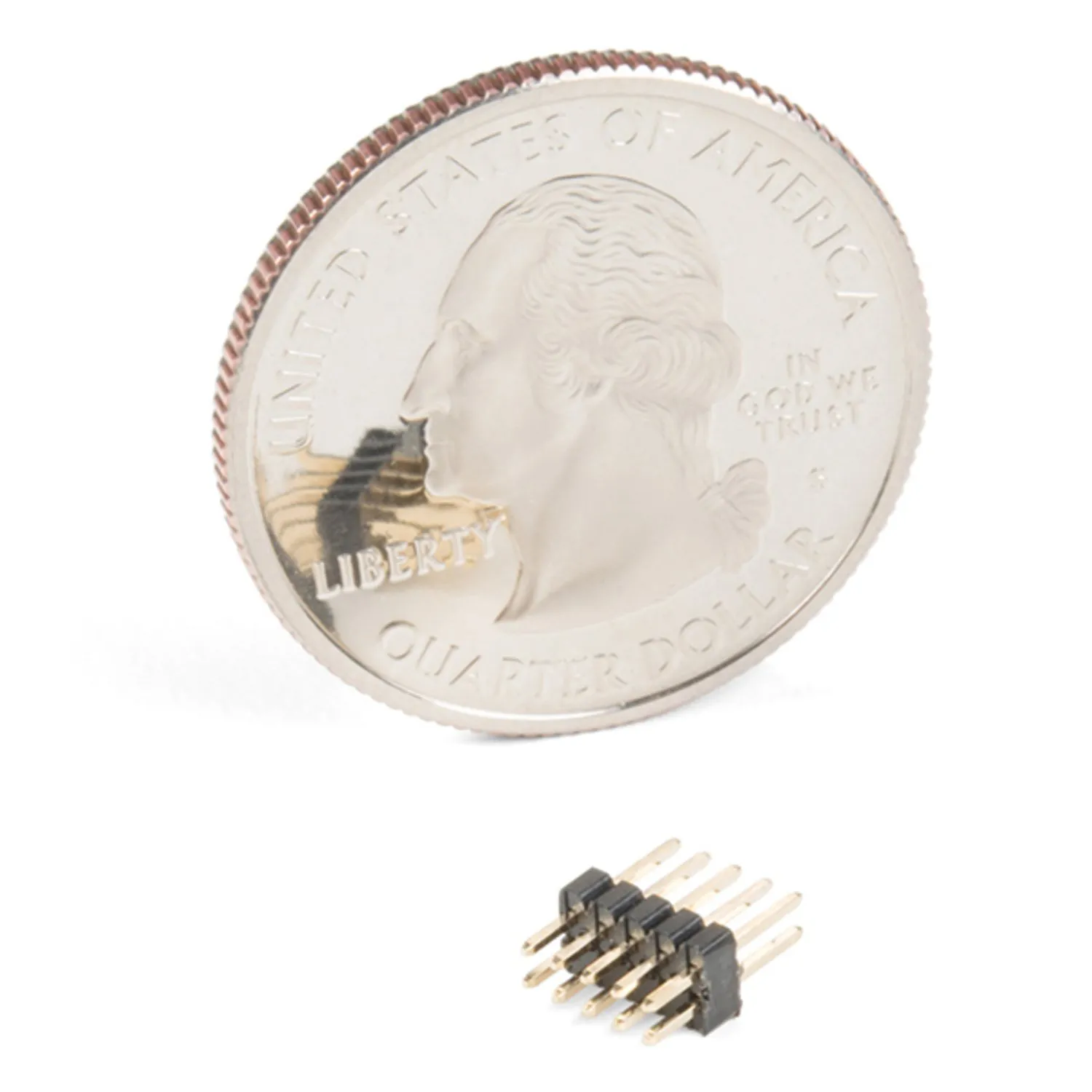 Photo of Header - 2x5 Pin (Male, 1.27mm)