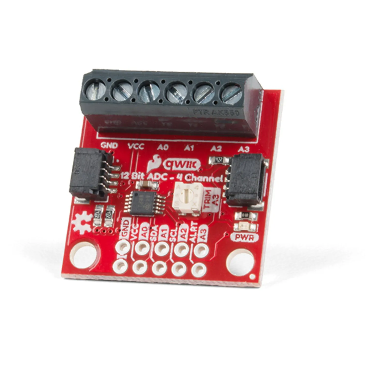 Photo of SparkFun Qwiic 12 Bit ADC - 4 Channel (ADS1015)