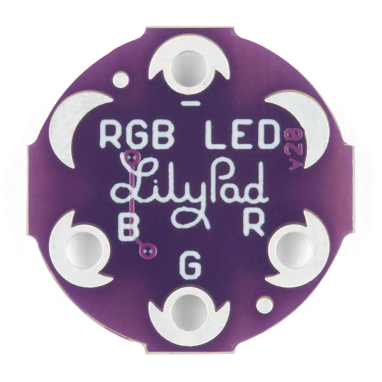 Photo of LilyPad RGB LED