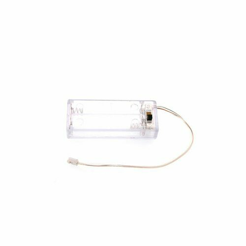 Clear Battery Box (2 x AAA batteries) for micro:bit