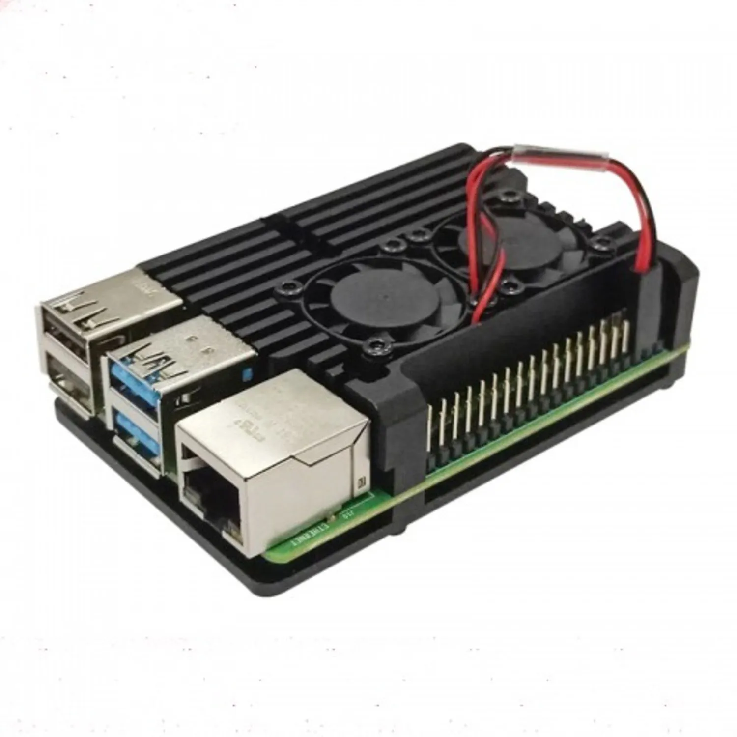 Photo of Armour Case with Dual Cooling Fan for Raspberry Pi 4