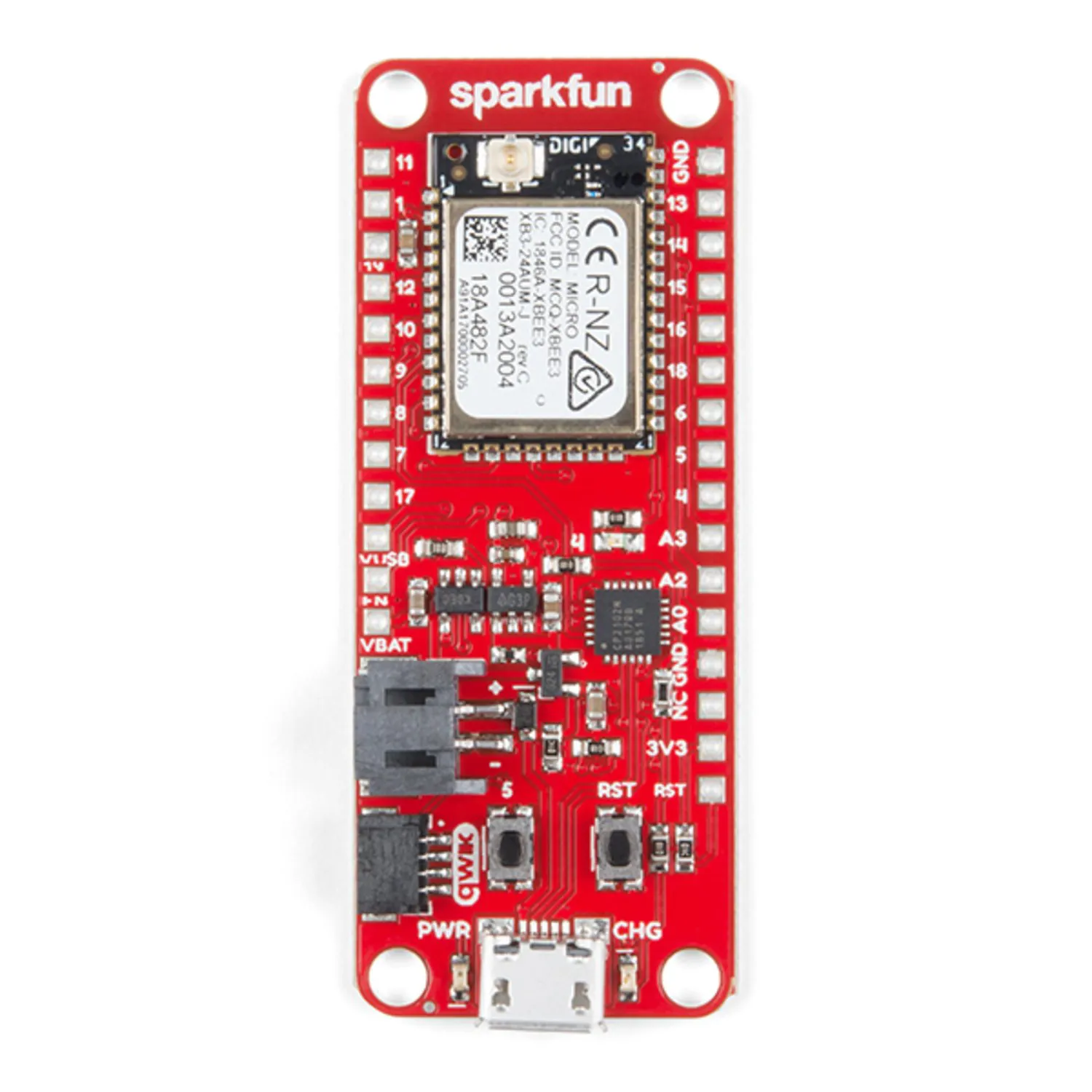 Photo of SparkFun Thing Plus - XBee3 Micro (U.FL)