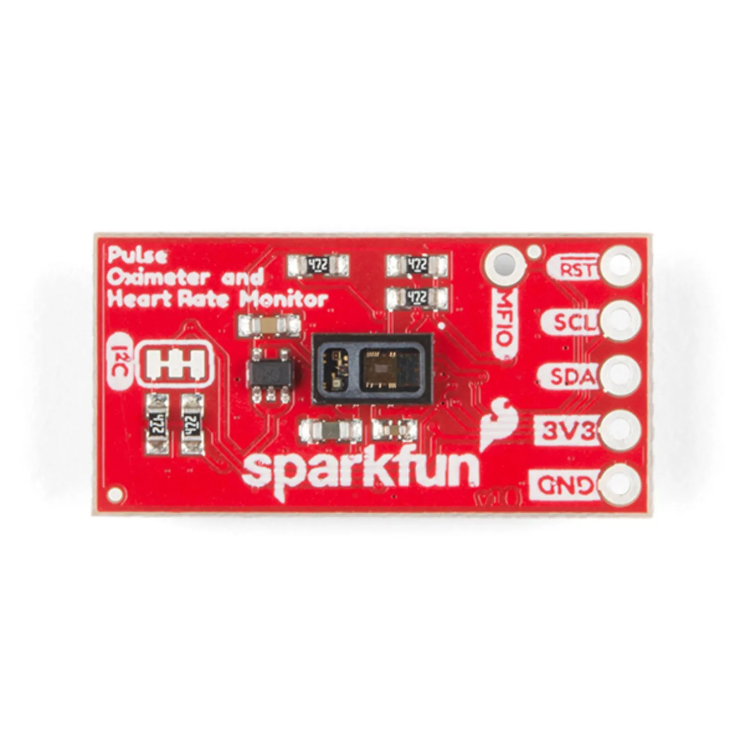 Photo of SparkFun Pulse Oximeter and Heart Rate Sensor - MAX30101  MAX32664 (Qwiic)