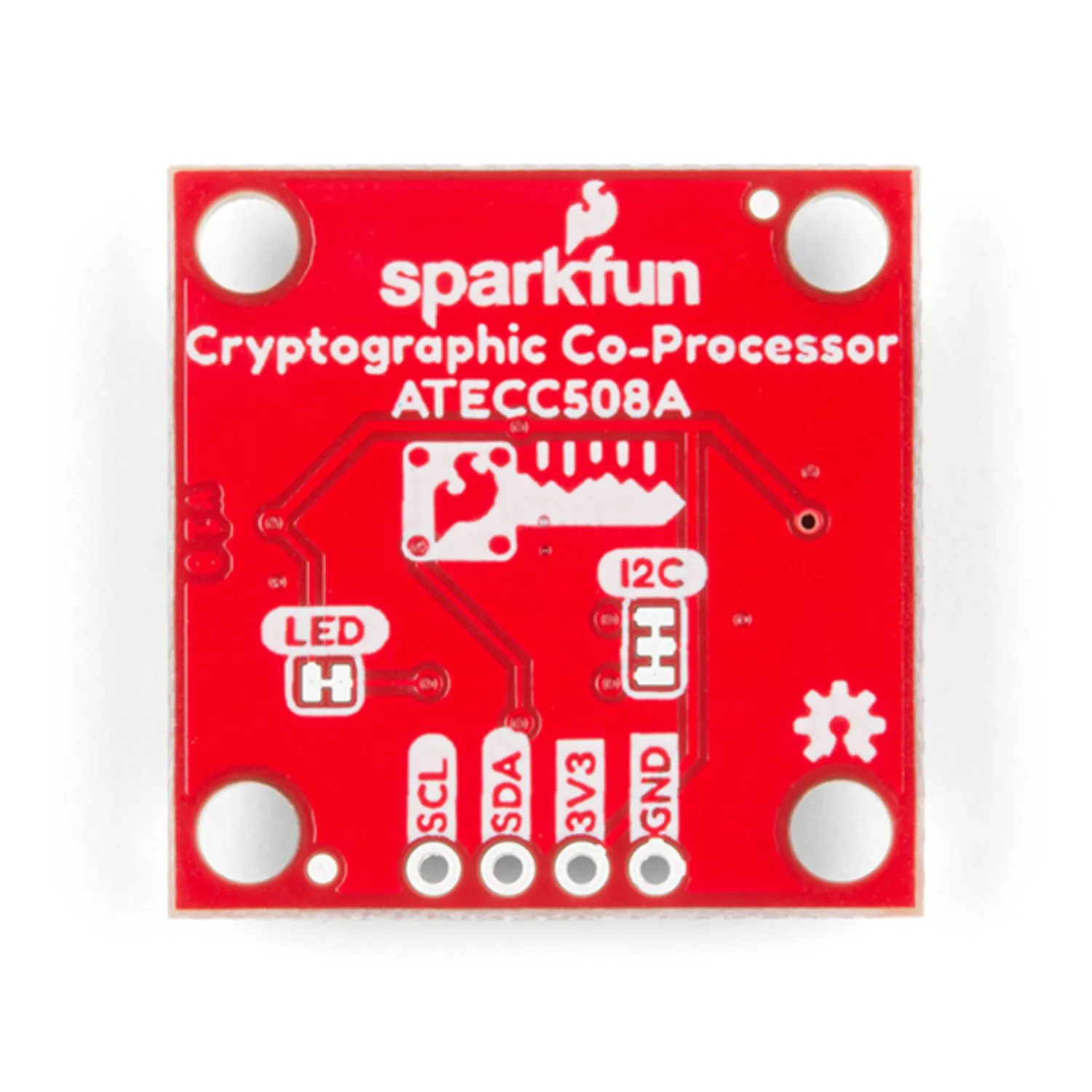 Photo of SparkFun Cryptographic Co-Processor Breakout - ATECC508A (Qwiic)