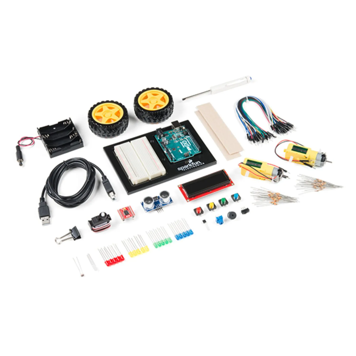 Photo of SparkFun Inventor's Kit for Arduino Uno - v4.1