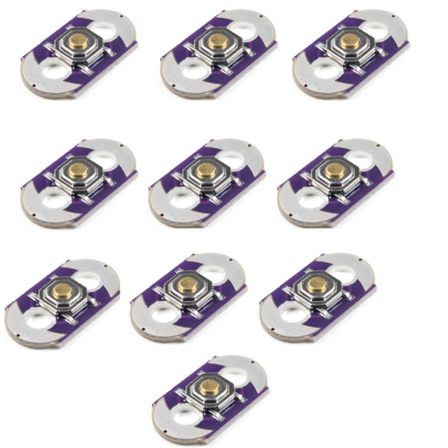 Photo of E-Textiles Momentary Push Button - 10 Pack