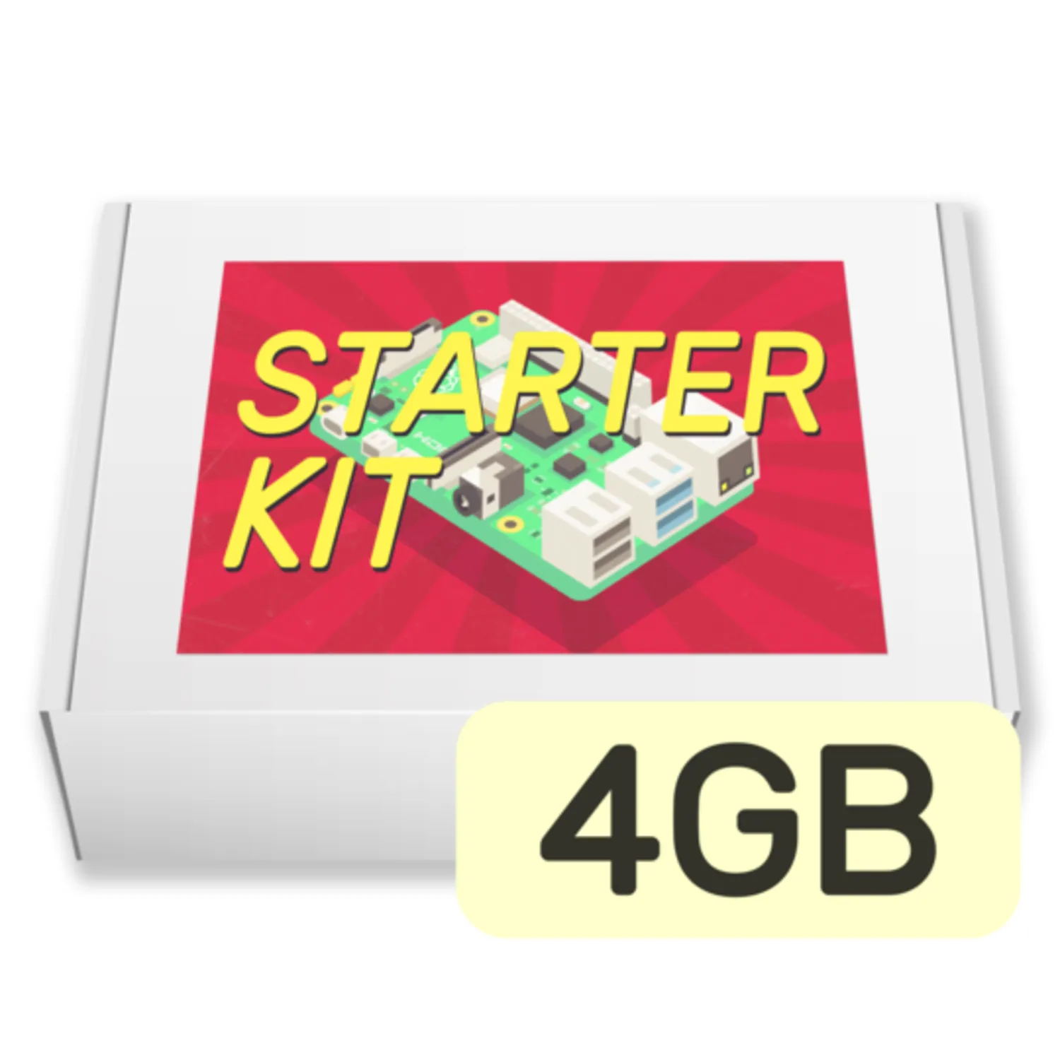 Photo of Raspberry Pi Starter Kit (4GB)