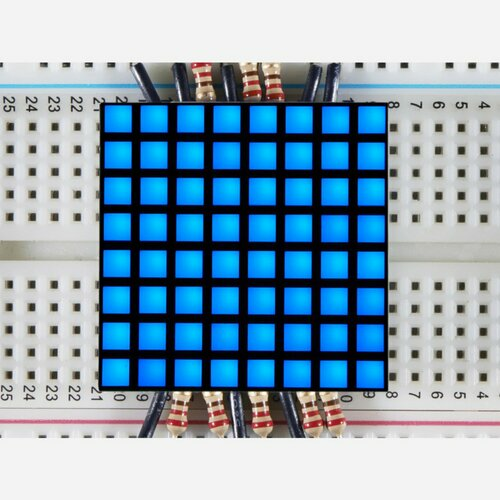 1.2 8x8 Matrix Square Pixel - Blue