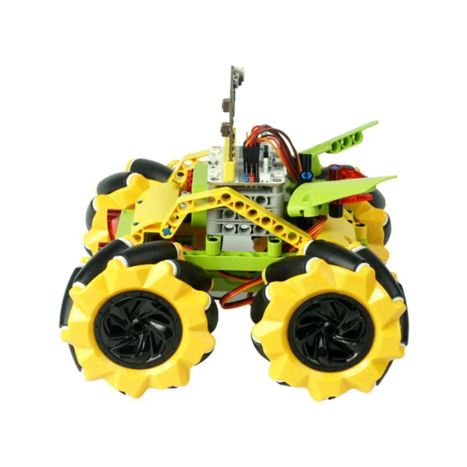Photo of micro:bit Wonder Rugged Car (Yellow) (without micro:bit board)