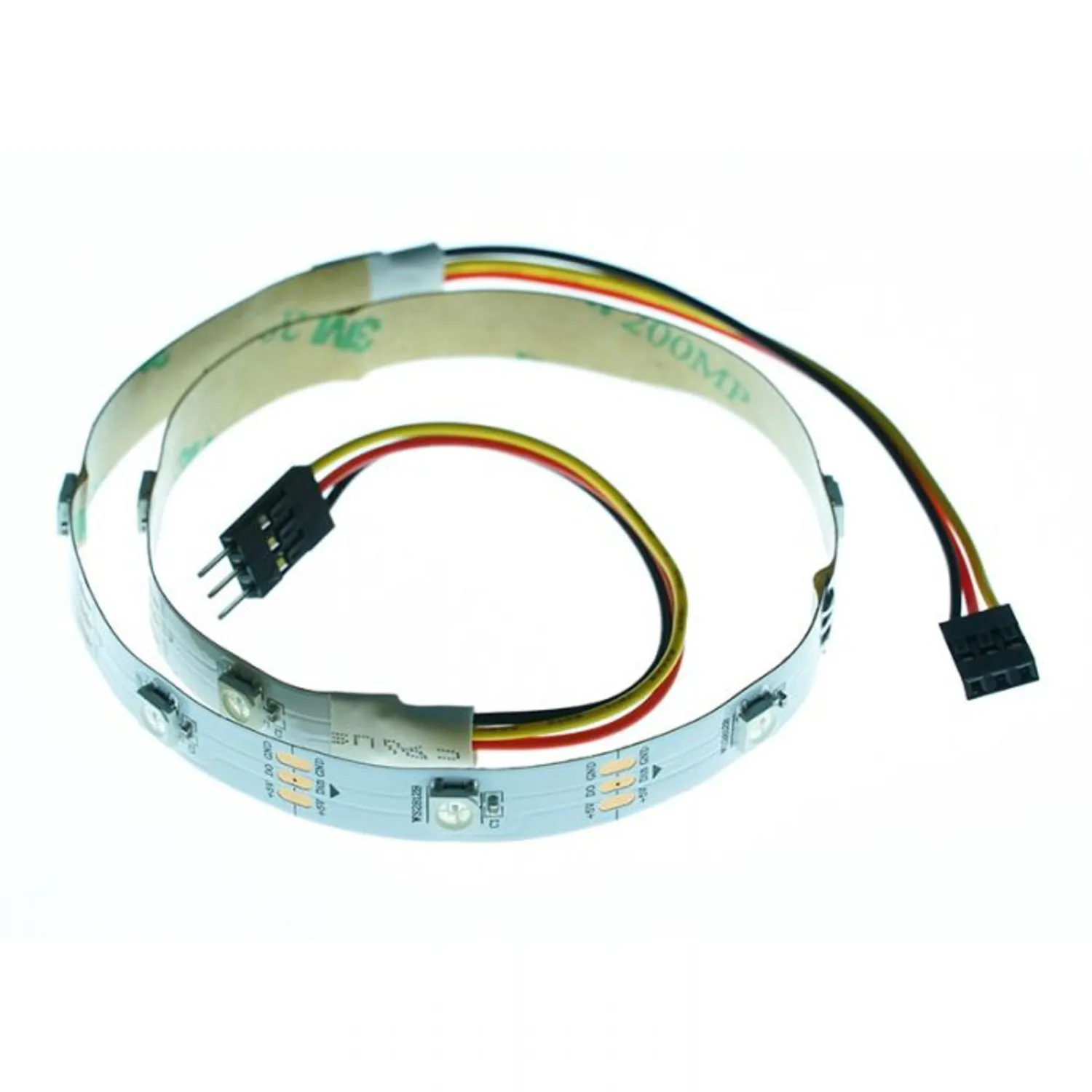 Photo of Neopixel Rainbow LED strip and GVS conector -10 LEDs