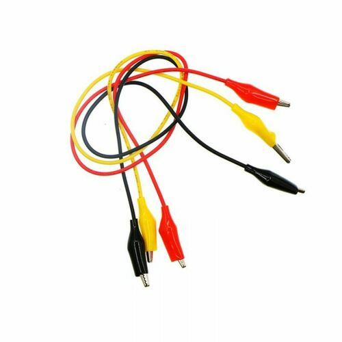 Alligator Cables (black ,red ,yellow) For Micro:bit (elec 