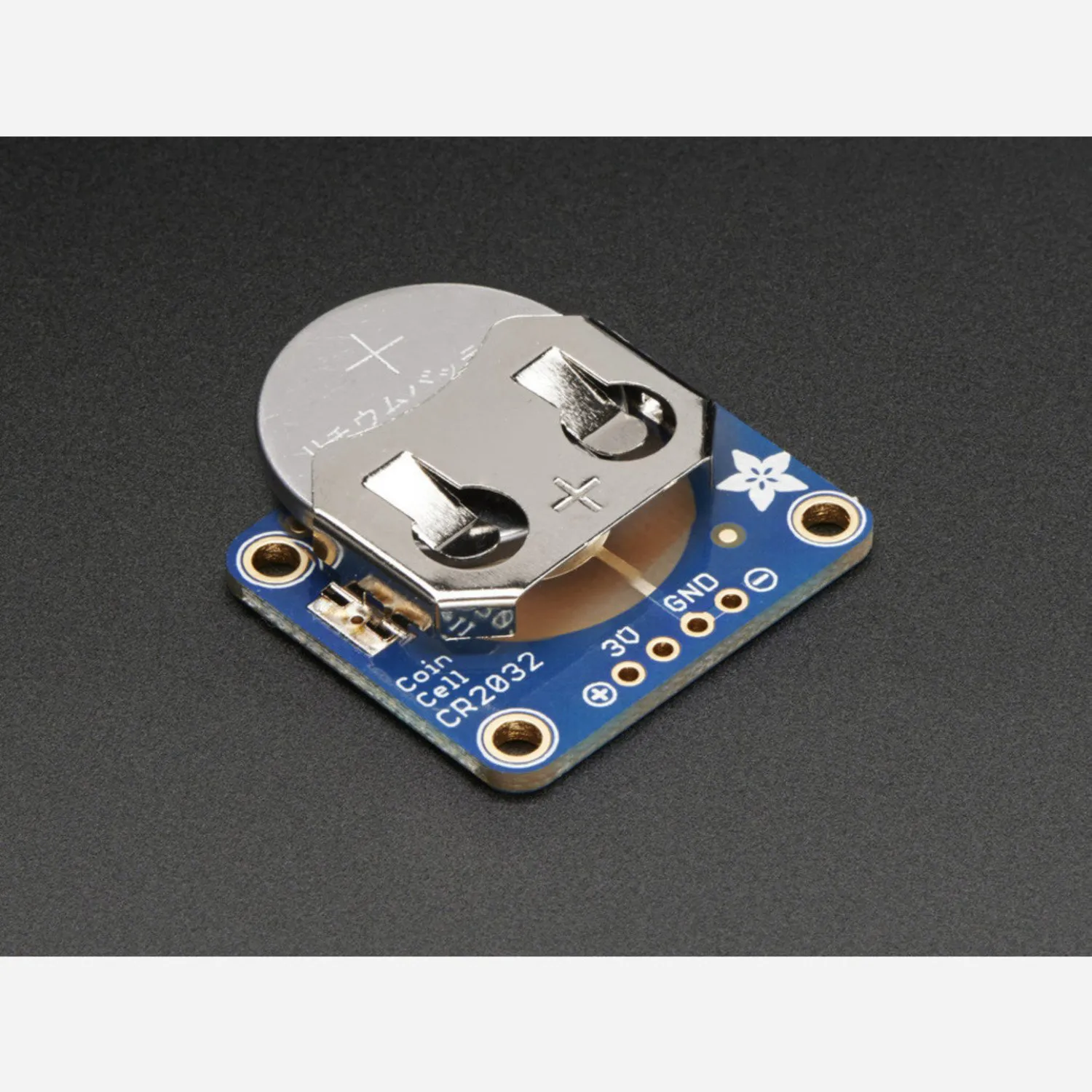 Photo of 20mm Coin Cell Breakout Board (CR2032)