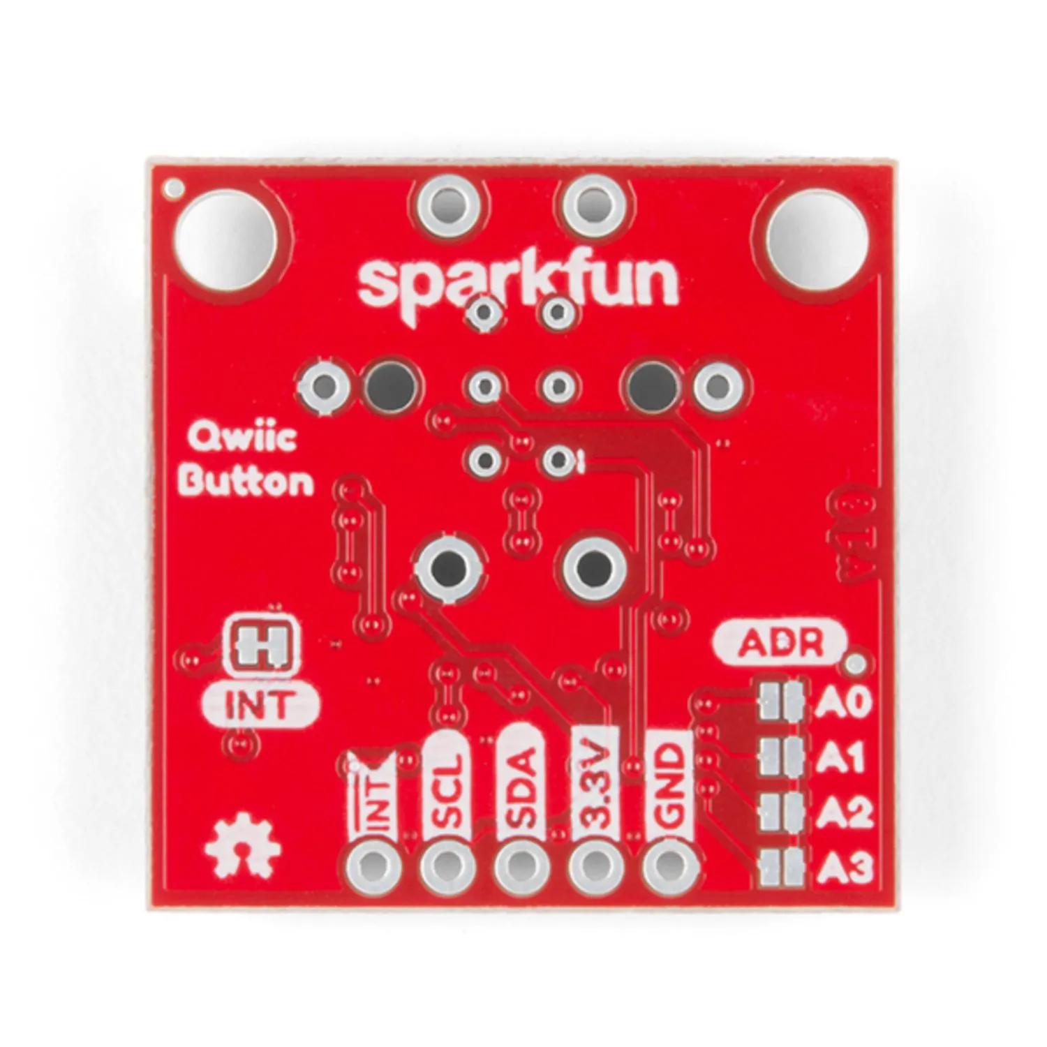 Photo of SparkFun Qwiic Button Breakout