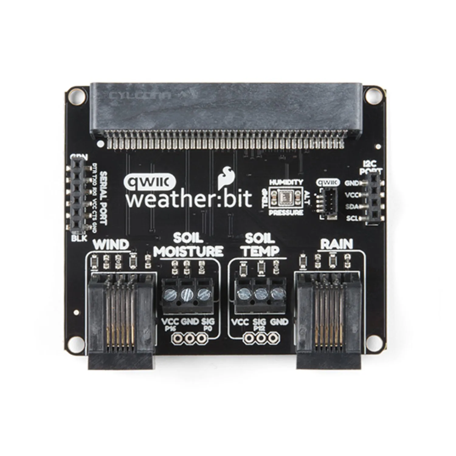 Photo of SparkFun weather:bit - micro:bit Carrier Board (Qwiic)