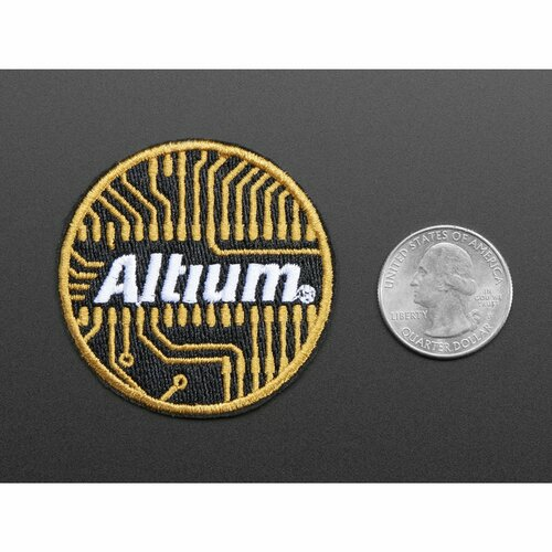 Altium - Skill badge, iron-on patch