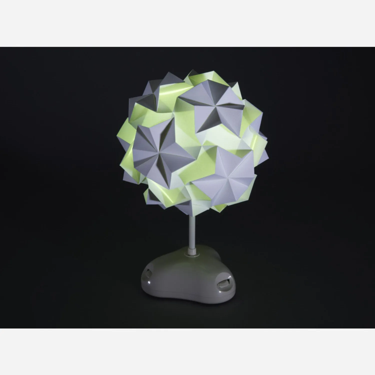 Photo of AKARI Origami LED Lamp Shade Kit from Gakken