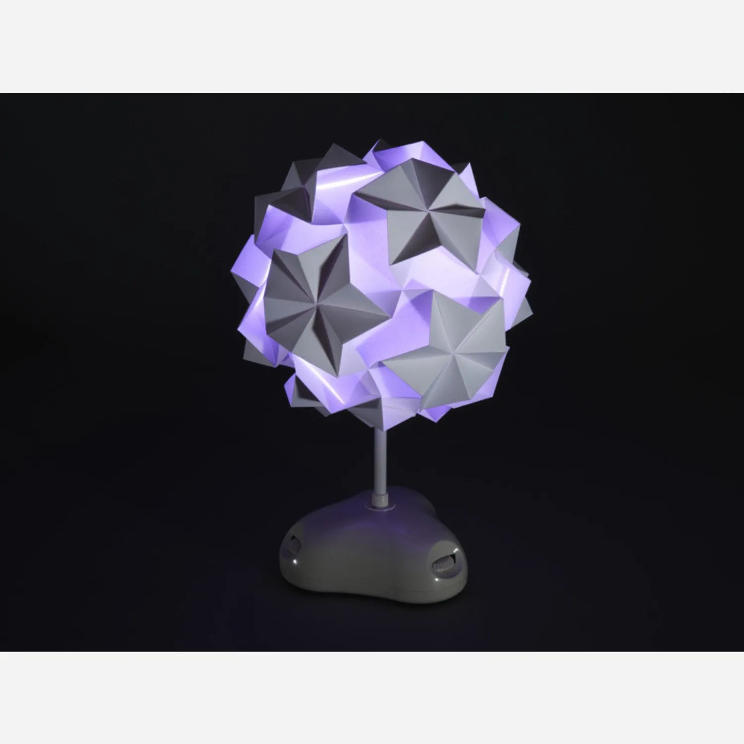 Photo of AKARI Origami LED Lamp Shade Kit from Gakken