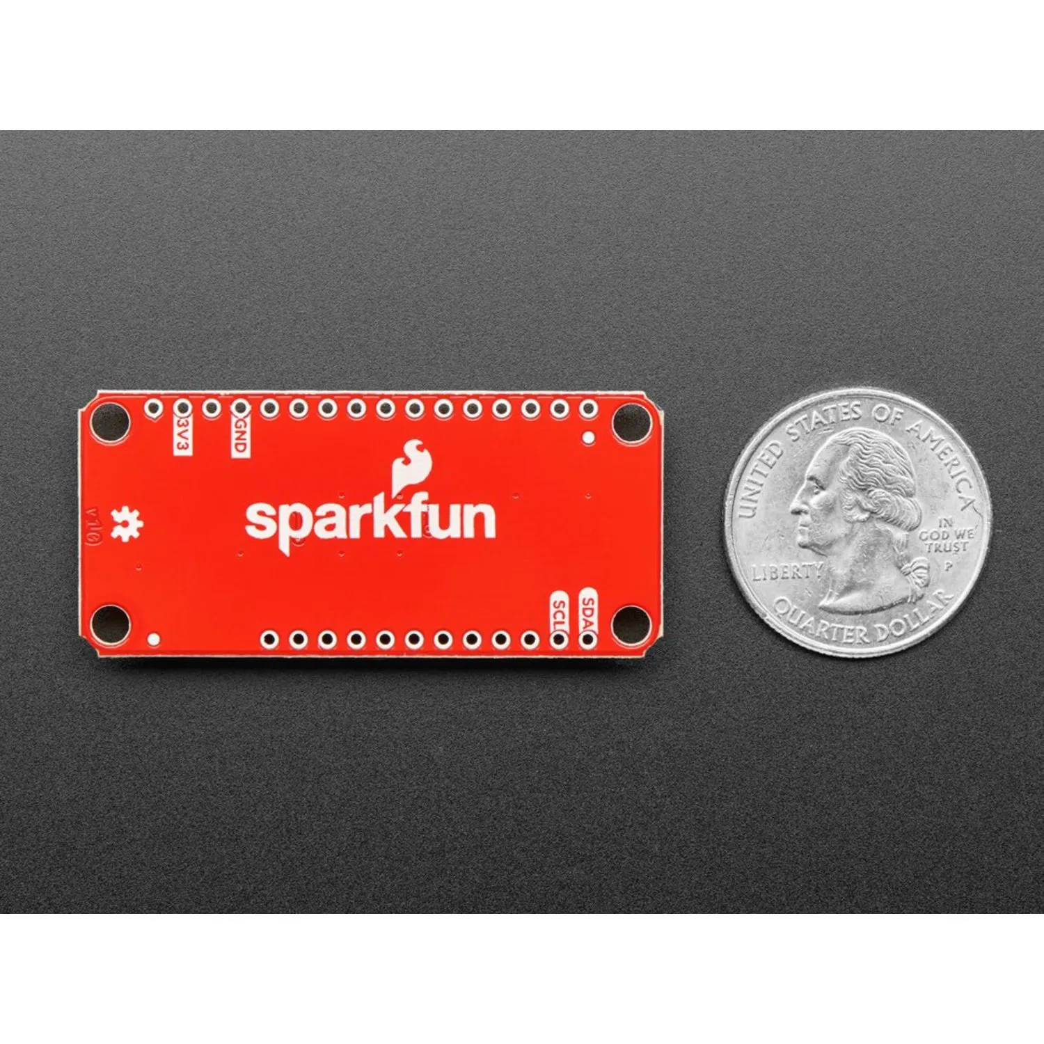 Photo of SparkFun Qwiic / Stemma QT FeatherWing (Shield for Thing Plus)