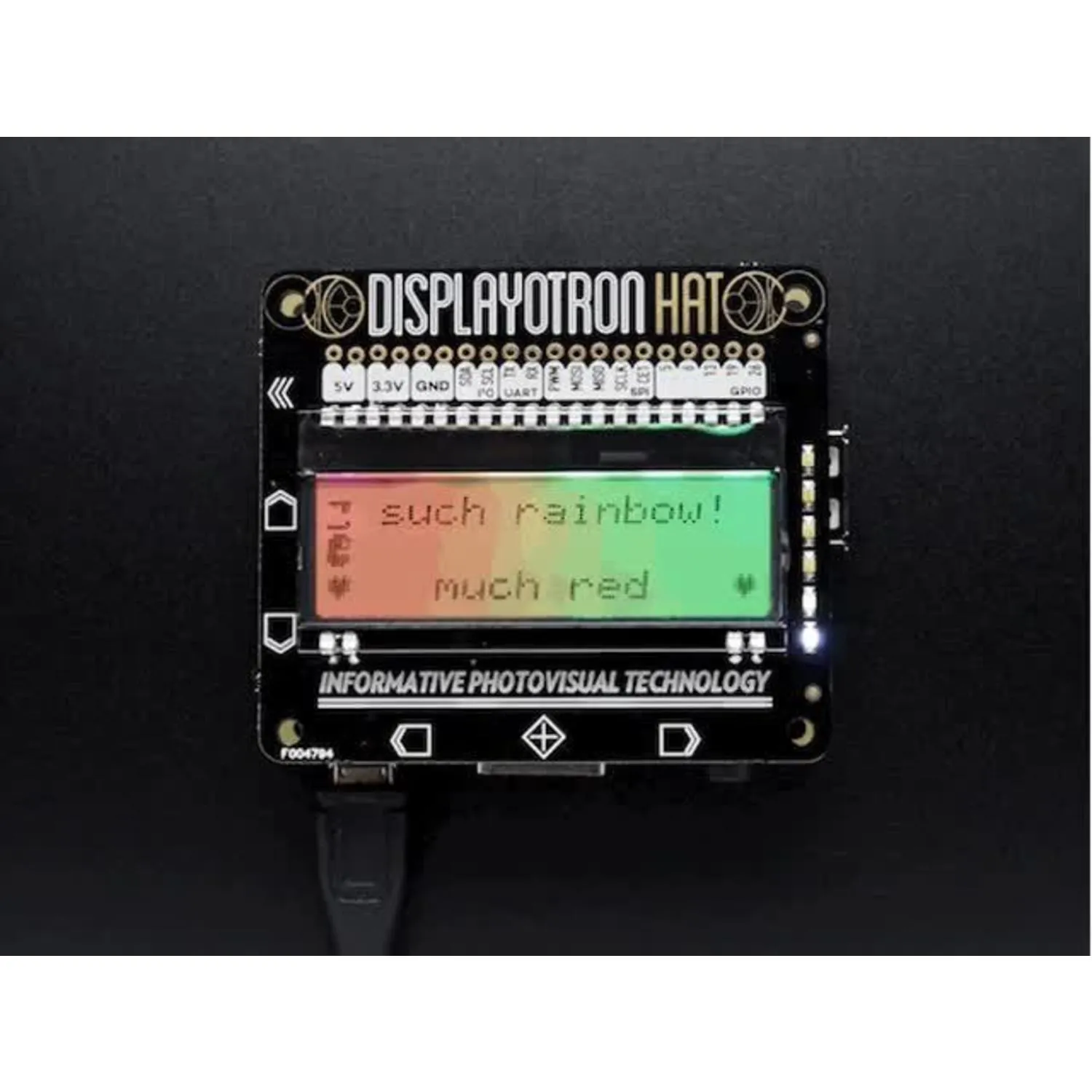 Photo of Pimoroni Scroll pHAT HD – LED Matrix for Raspberry Pi Zero