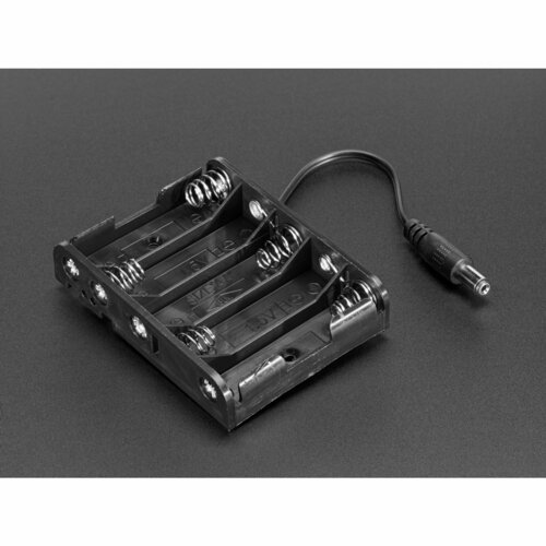 5 x AA Battery Holder with 2.1mm DC Jack