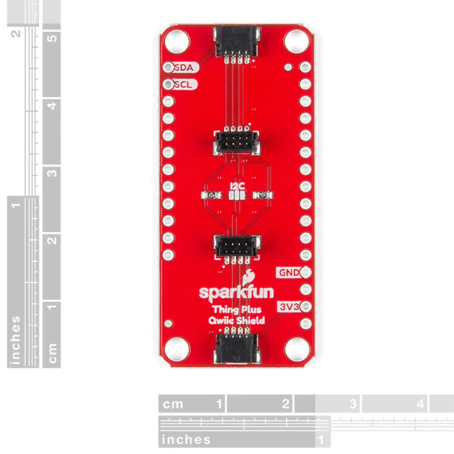 Photo of SparkFun Qwiic Shield for Thing Plus