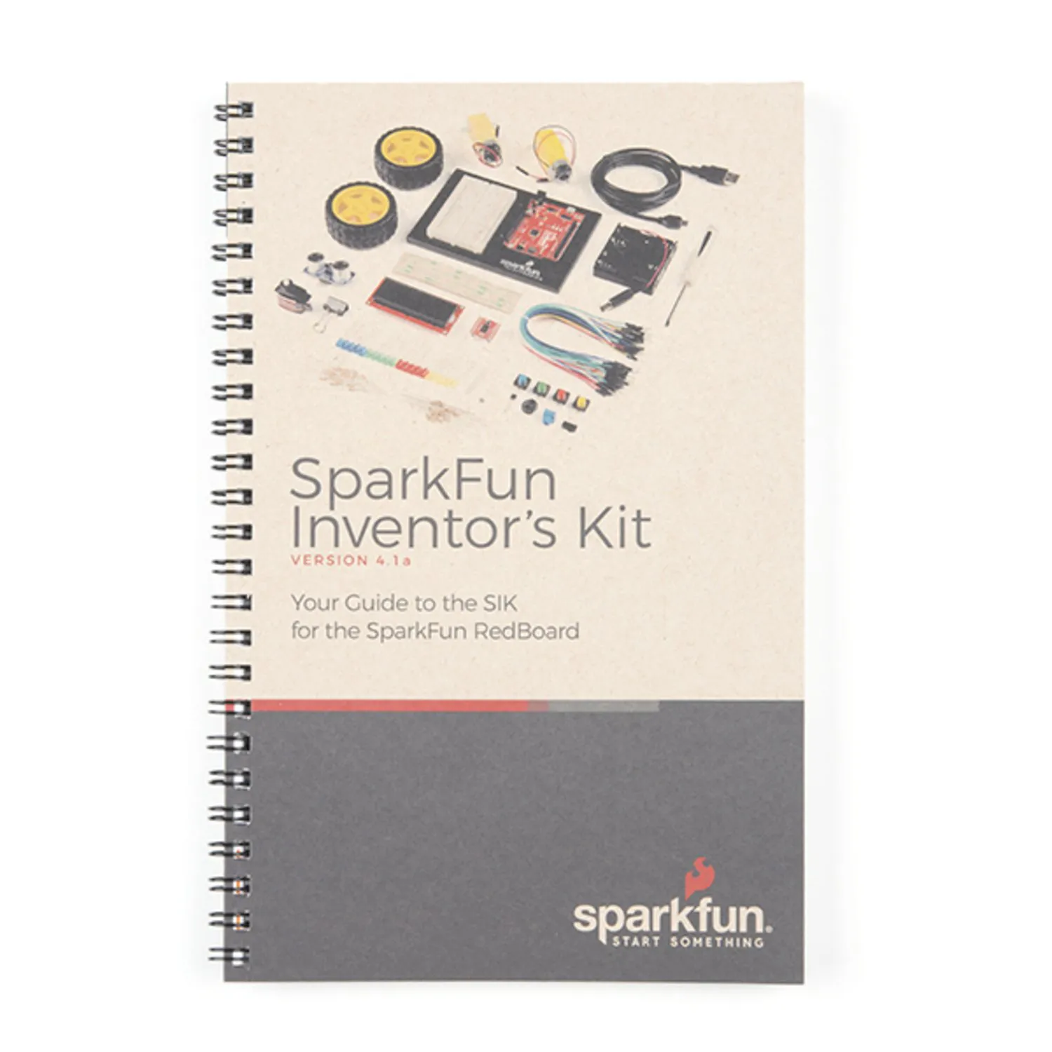 Photo of SparkFun Inventor's Kit Guidebook - v4.1a
