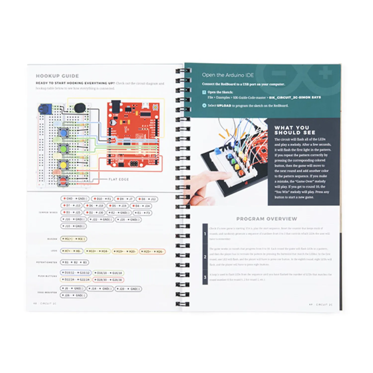 Photo of SparkFun Inventor's Kit Guidebook - v4.1a