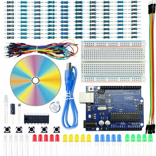 Elecrow UNO R3 Basic Starter Kit with Tutorial for Arduino